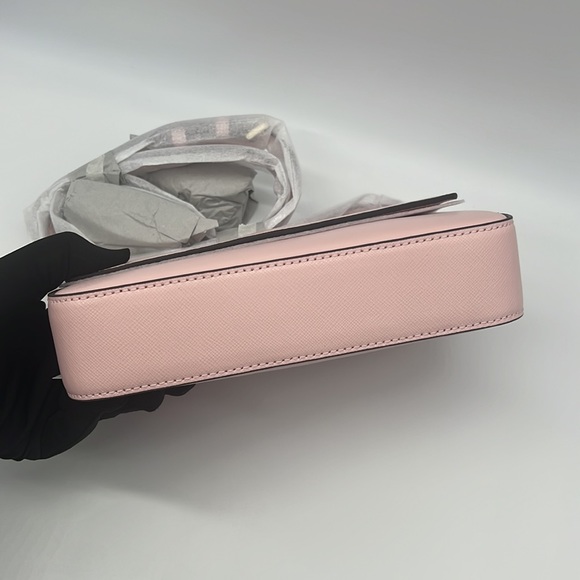 Kate Spade Sadie Envelope Crossbody Chalk Pink - Picture 6 of 13